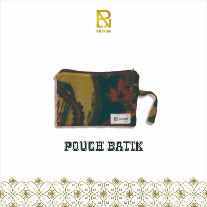 Pouch Batik Souvenir (Pouch Wanita Batik)