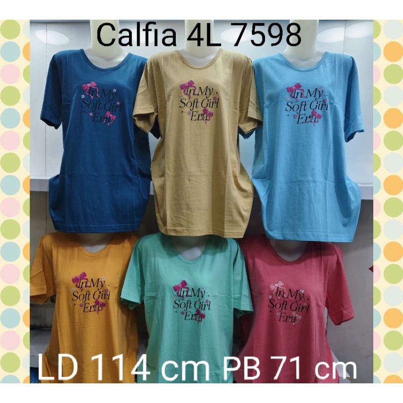 Atasan wanita/atasan cantik,kaos cantik, kaos wanita calfia tanpa mote/atasan calfia tanpa mote size