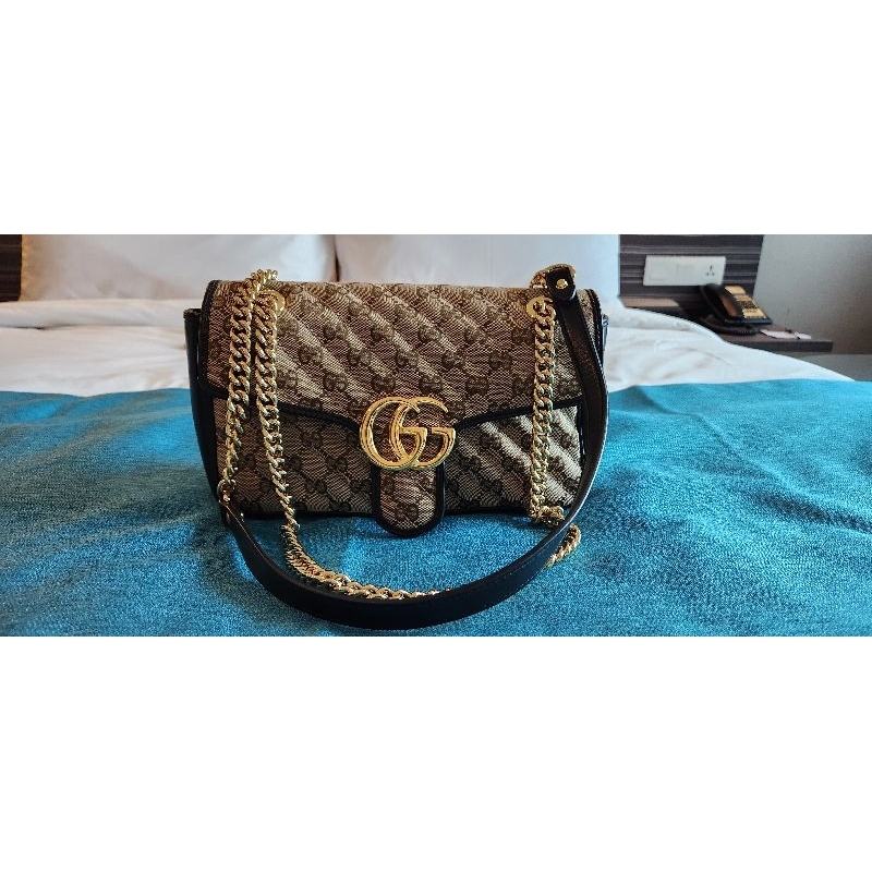 Gucci Marmont GG Canvas Small