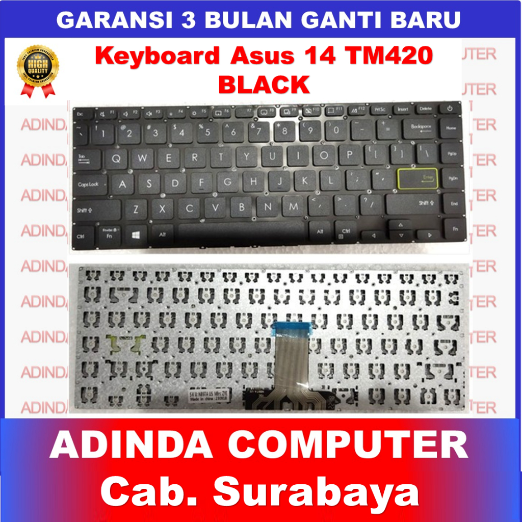 Keyboard Asus Vivobook Flip 14 TM420 TP420IA