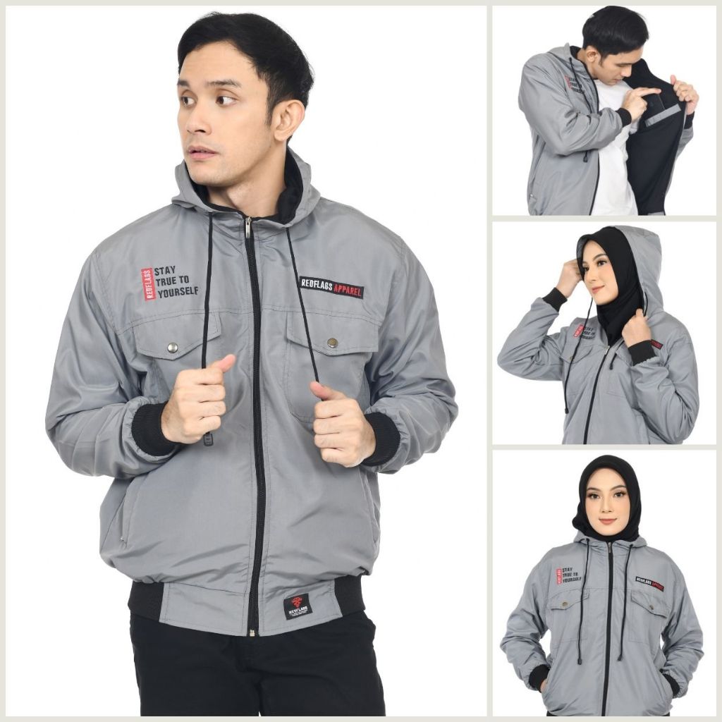 Jaket Parasut Pria-Jaket Pria-Jaket Hoodie-Jaket Simanalagih-Jaket Murah-Keren Original