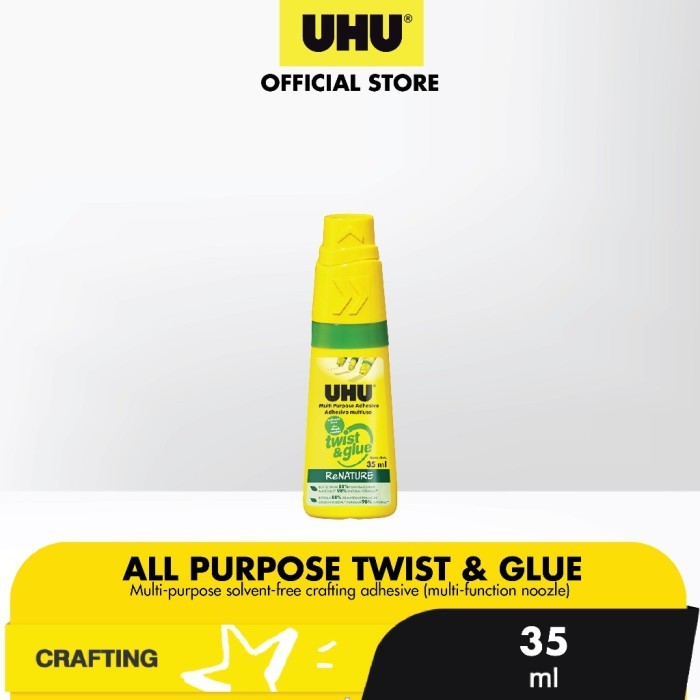 

UHU Twist & Glue Lem 90ml Renature - 35 ML