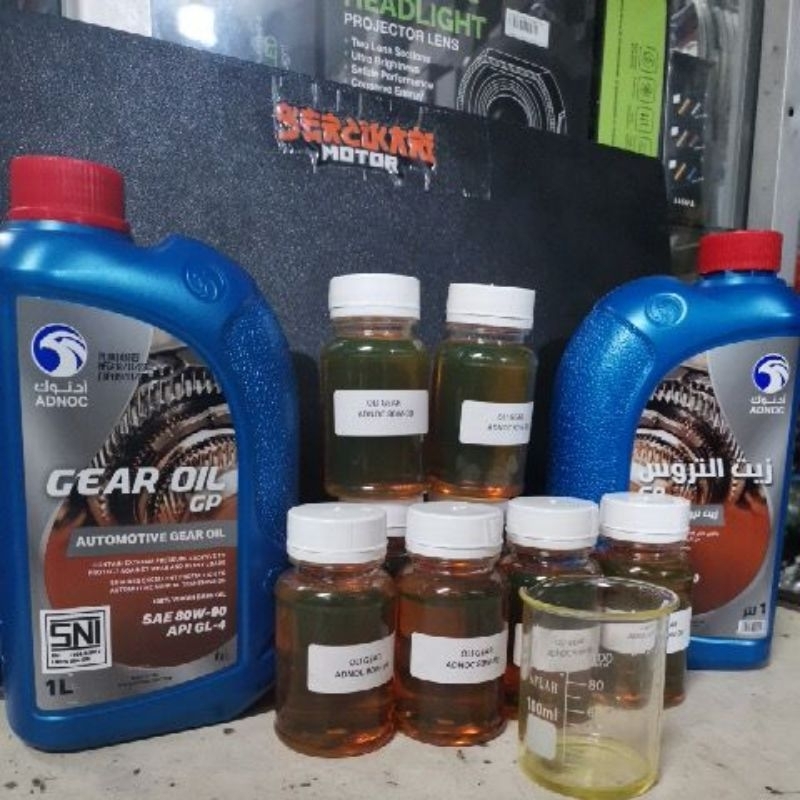 OLI GEAR OLI GARDAN ADNOC GEAR OIL GP SAE 80W-90 120ml 1L