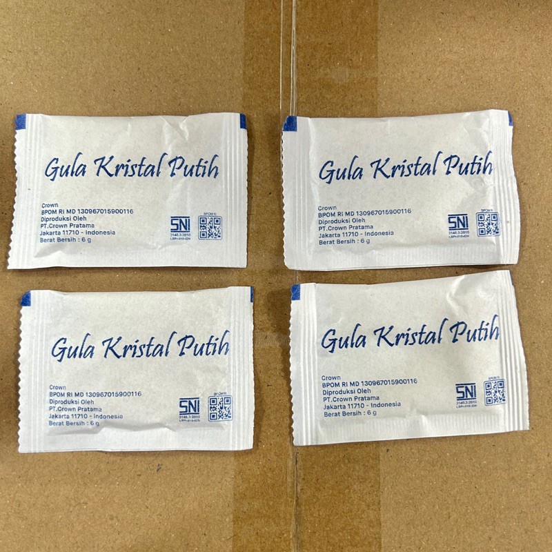 

Gula sachet hotel 8gram (isi 2500)HALAL*best seller grosir