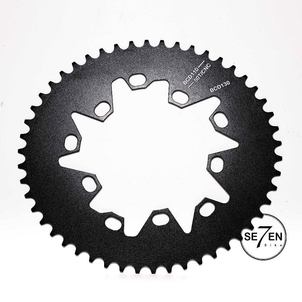 ORCA 130 or 110 BCD Assymetric Chainring - OVAL