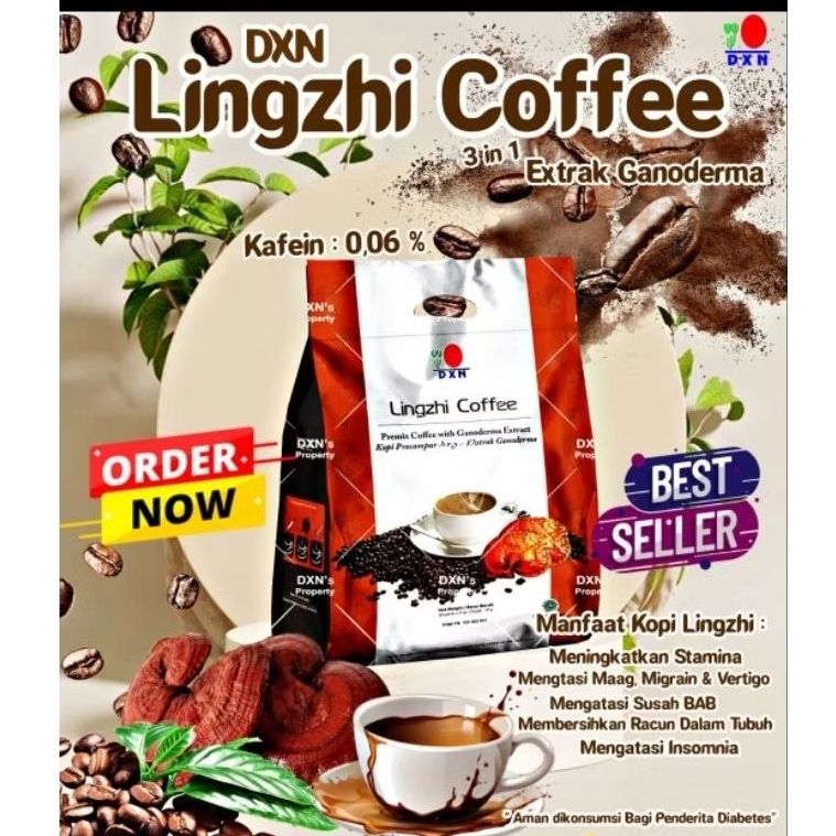 

DXN Lingzhi Coffee Extrak Gancoderma