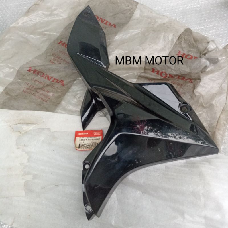 COVER SAYAP BAWAH KIRI BAWAH HONDA BLADE LAMA HITAM ORI AHM 64470-KWB-920FMB