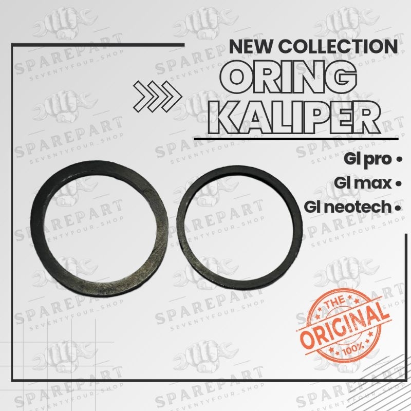 (1 PASANG) ORING SEAL KALIPER GL PRO GL MAX GL NEOTECH SRM ORIGINAL