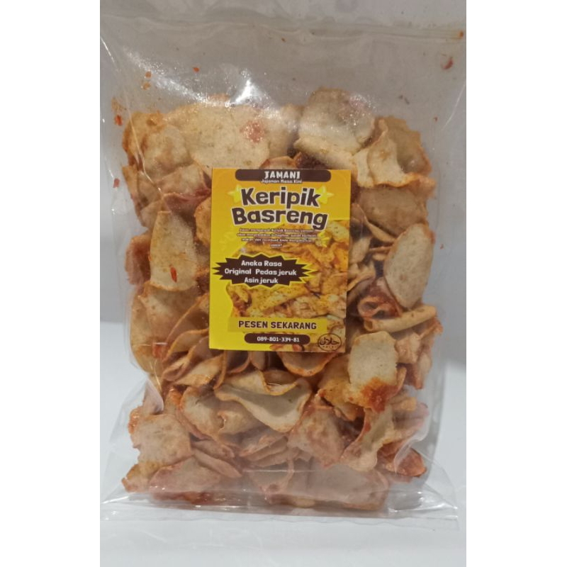 

keripik basreng bumbu rujak