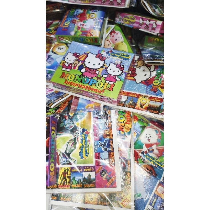 MONOPOLI PLUS LUDO UKURAN BESAR