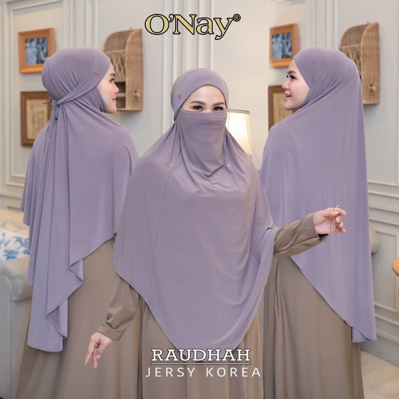 Hijab Instan Khimar Raudah Syari - Hijab Instan Khimar Cadar Syari - Khimar Cadar Syari