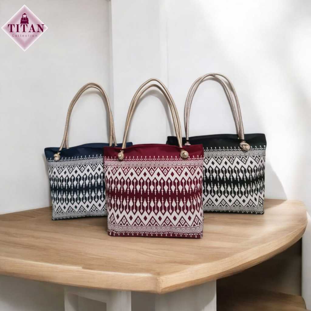 TITAN collection - totebag tali sumbu / tote bag tali sumbu resleting / tote bag tali sumbu  aesthet