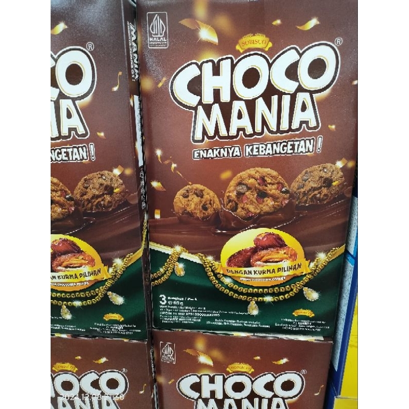 

CHOCO MANIA KURMA SOBISCO ISI 3 @69GR SNACK BISKUIT COKLAT ENAK PRODUKSI TERBARU COCOK UTK PARCEL HAMPERS GIFT NATAL LEBARAN