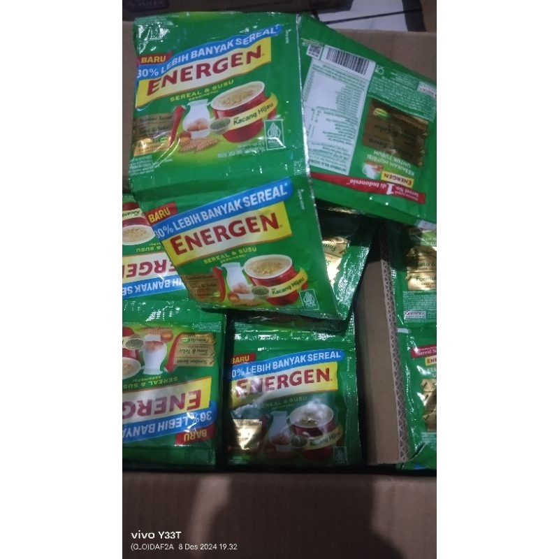 

Energen sereal 1 renceng isi 10pcs