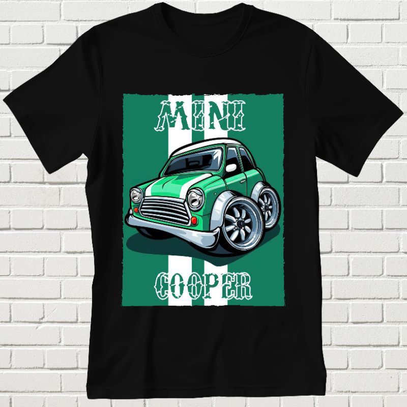 KAOS MINI COOPER - BAJU KAOS DEWASA - KAOS MOBIL - KAOS CLUB