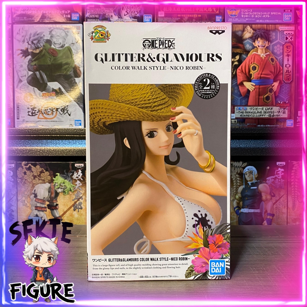 Banpresto Nico Robin Glitter & Glamours - Color Walk Style - One Piece