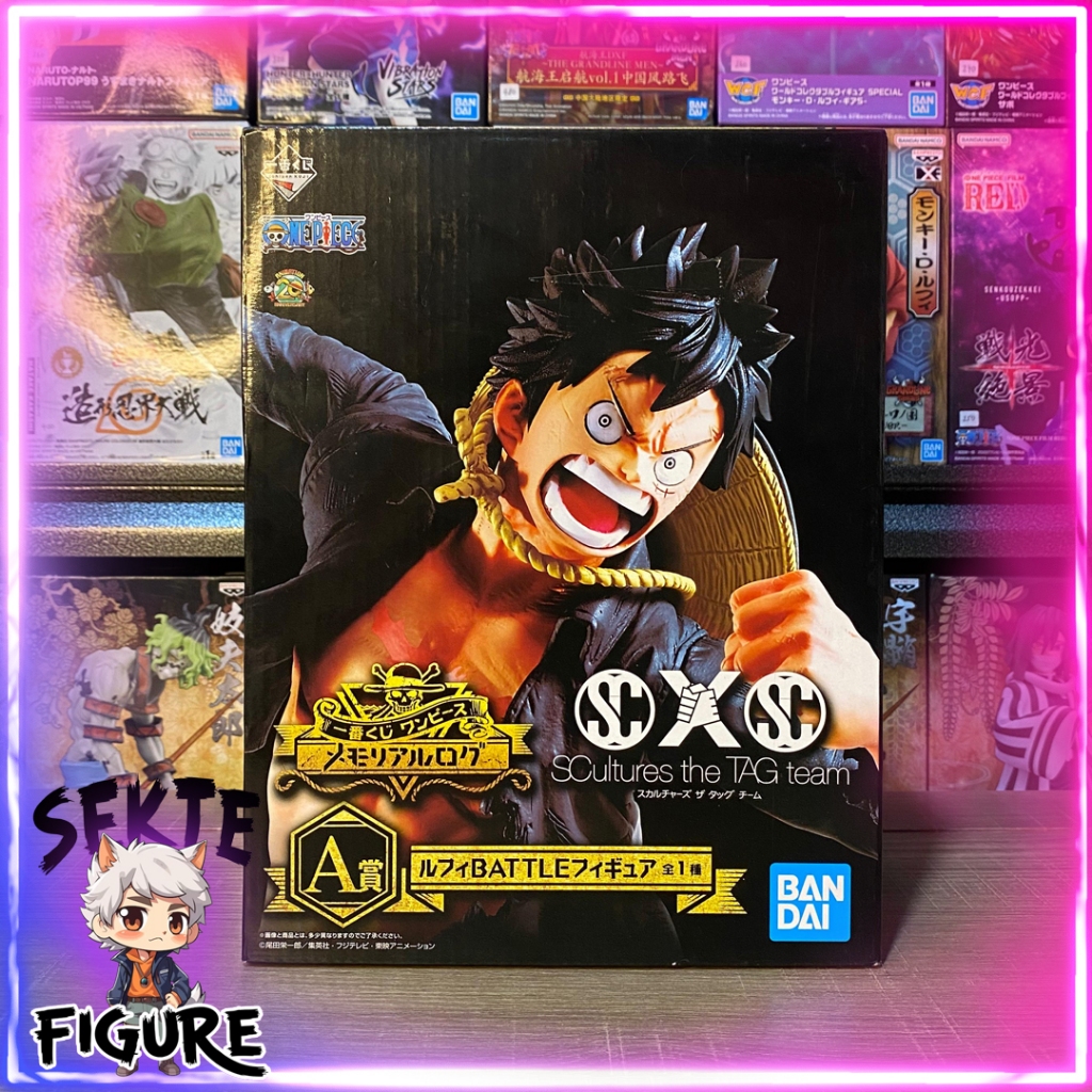 Ichiban Kuji Monkey D Luffy - 20th Anniversary SCultures Tag Team - Prize A One Piece