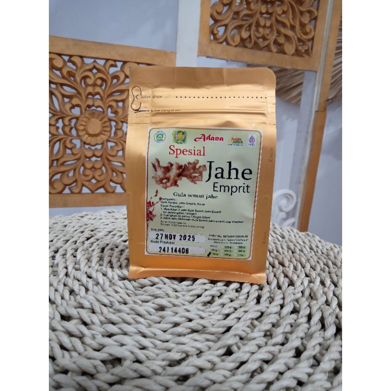 

Gula Semut Jahe Emprit 180gr pouch full foil