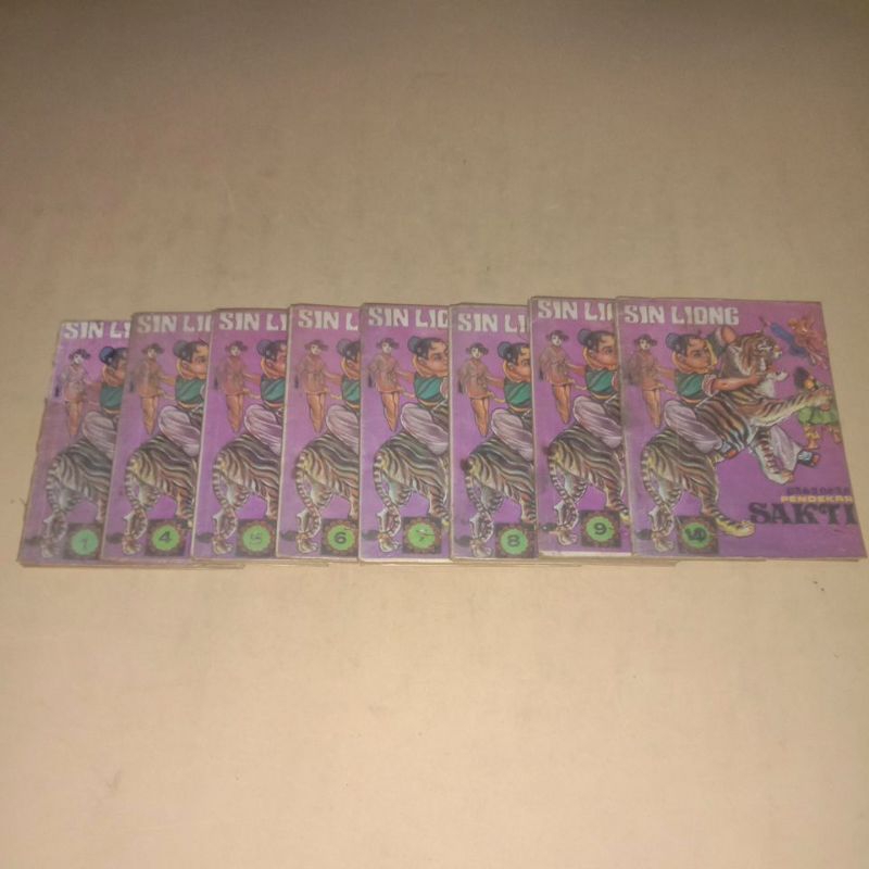 cersil sin liong pasangan pendekar sakti (paket 8 cersil belum tamat)