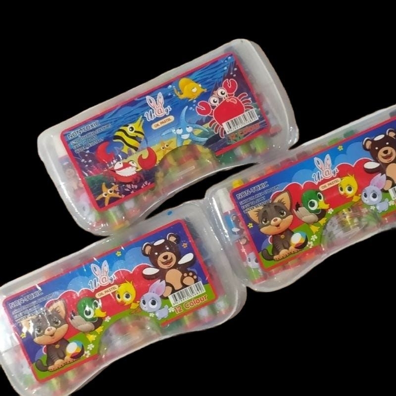 

Crayon Usagi 12 Warna / Oil Pastel Usagi 12 Colors