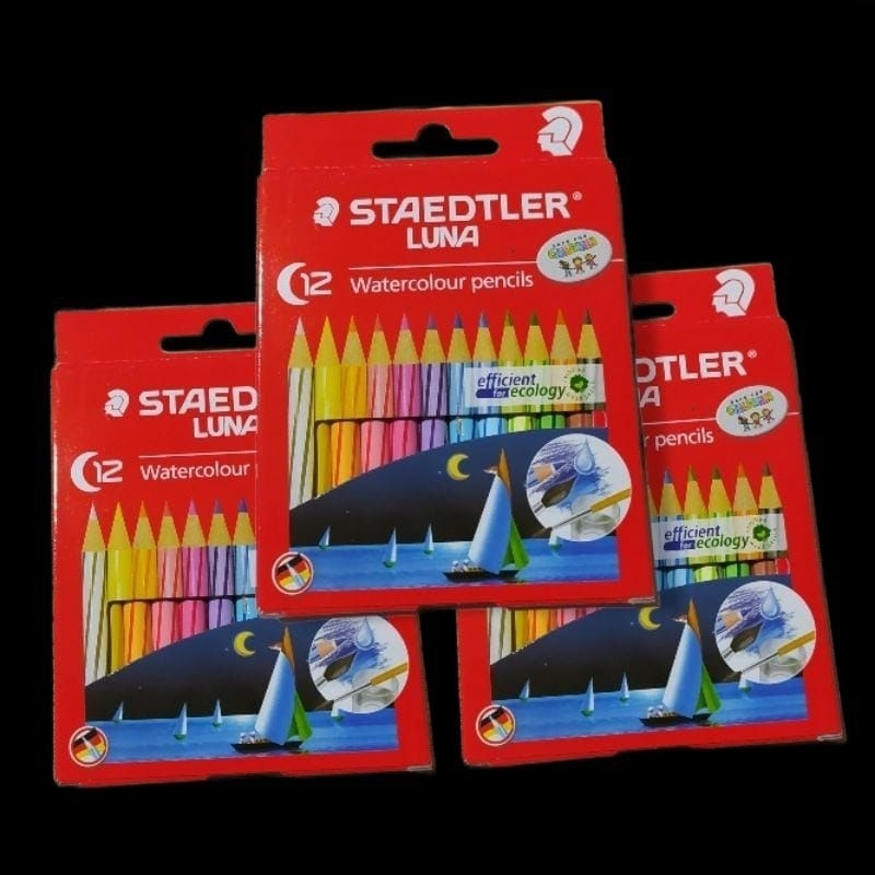 

Pensil Warna Luna 12w Panjang / Water Colour Pencils / Staedtler Luna