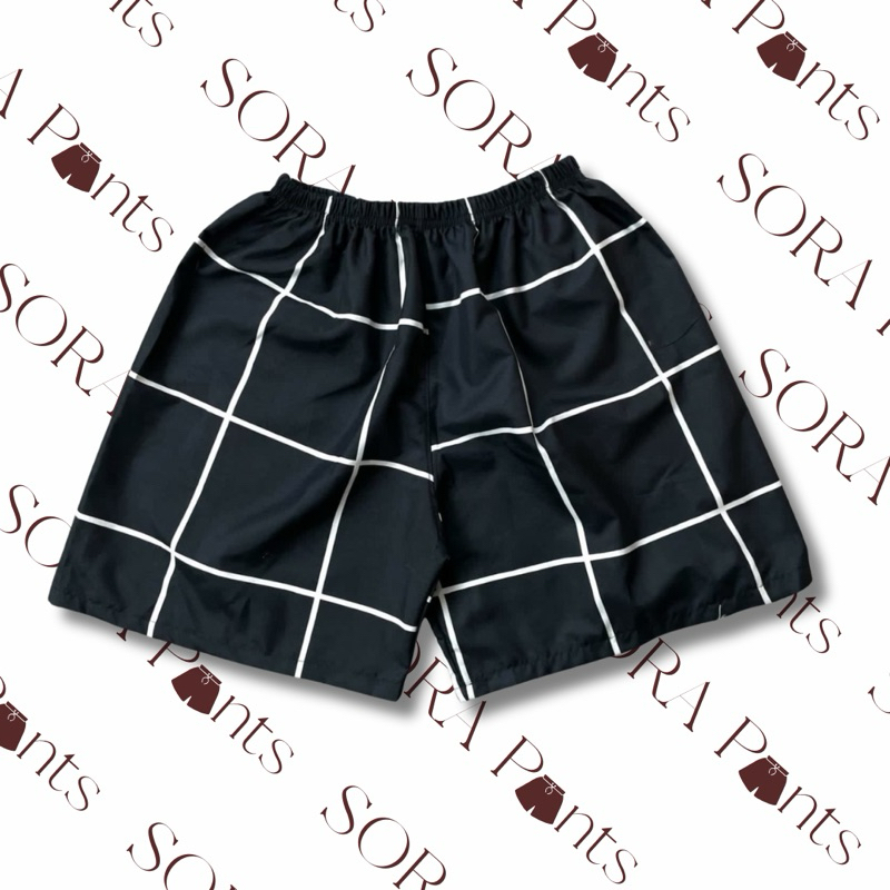 SORA - CELANA PENDEK BOXER UNISEX BB 40-80kg | CELANA PENDEK MOTIF | CELANA MEDAN | CELANA SANTAI | 