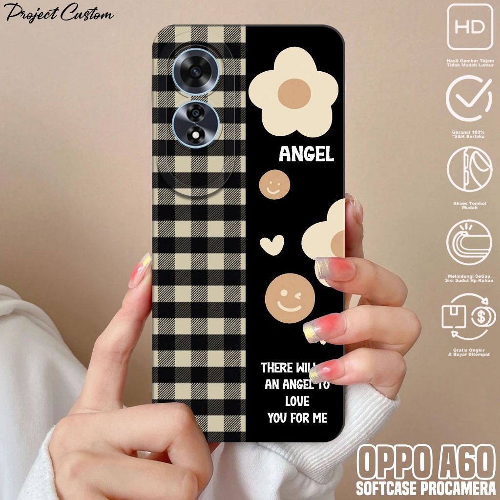 Softcase Hp OPPO A60 - Case Hp OPPO A60 ( AES ) Silikon Hp OPPO A60 - Casing Hp OPPO A60 - Cassing H