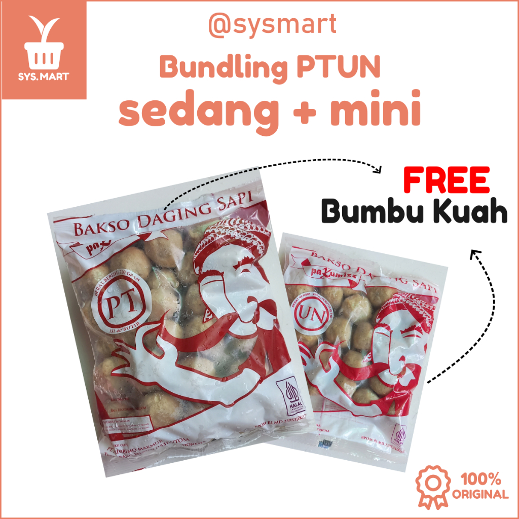 

Bakso Pak Kumizz PT40 UN25 Bundling