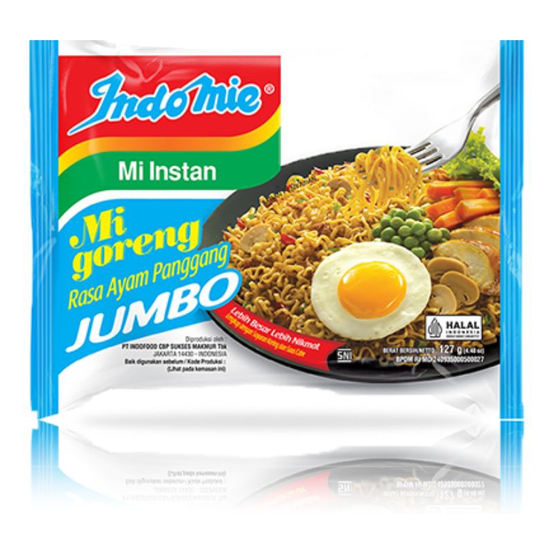 

Indomie mi goreng jumbo 127gr