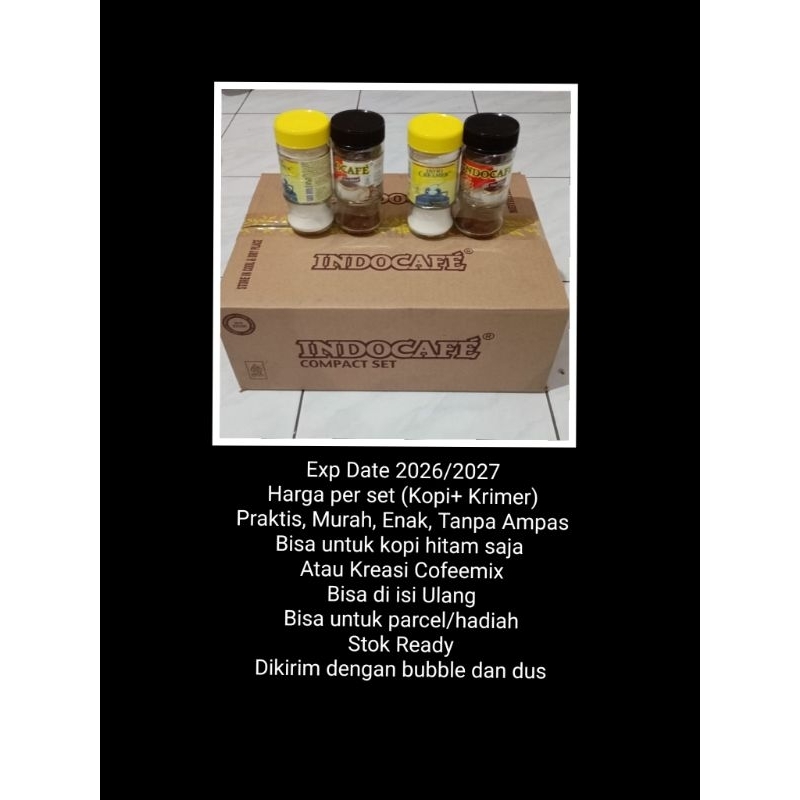

Indocafe Special Set Kopi dan Creamer