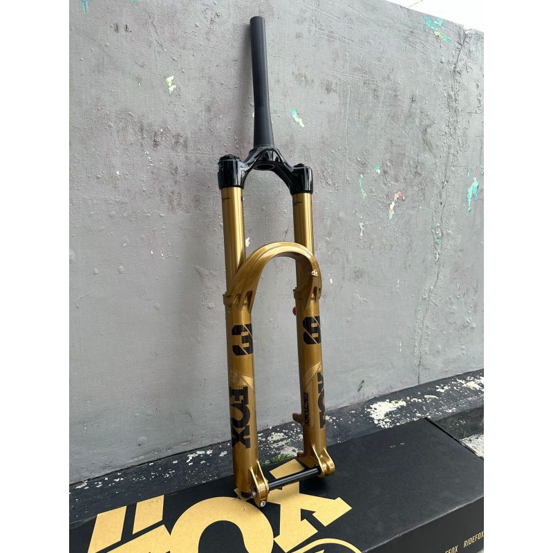 Fork Fox 38 Khasima Podium Gold 29 Travel 170 Ta15X110 Sett Grip X2 Spesial Edition 2025
