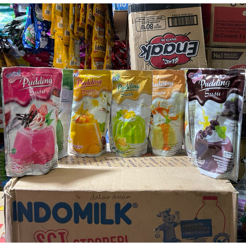 

PUDDING SUSU NUTRIJELL POUCH ( 1 PCS )