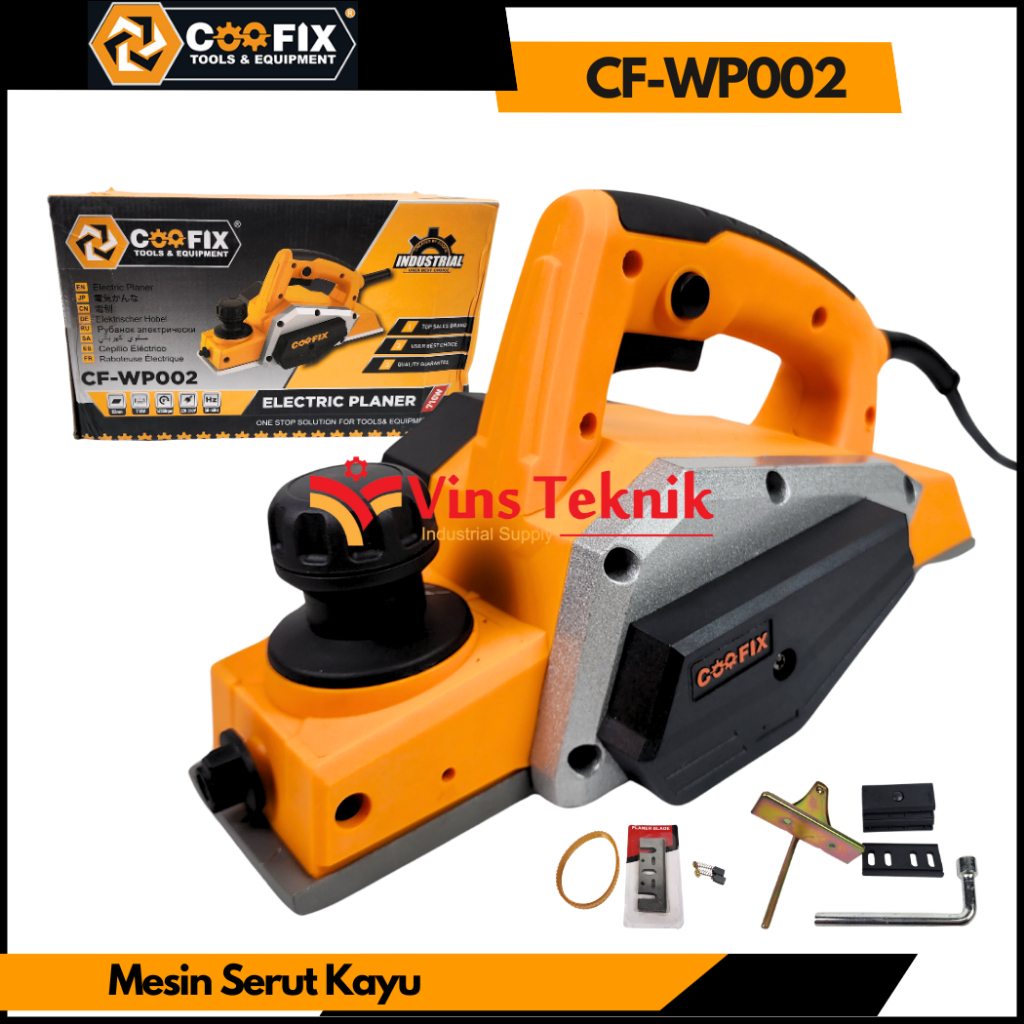 Mesin Serut Kayu Planer Ketam COOFIX CF-WP002 WP002