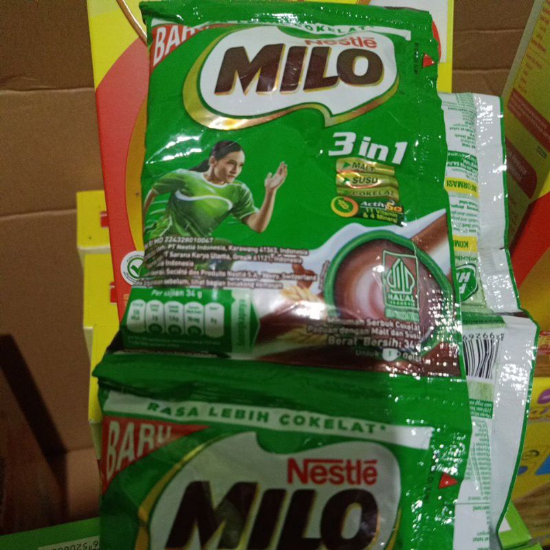 

Milo 3 in 1 sashet