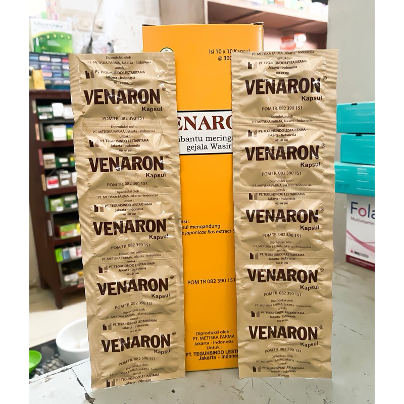 VENARON STRIP ISI 10 KAPSUL - WASIR