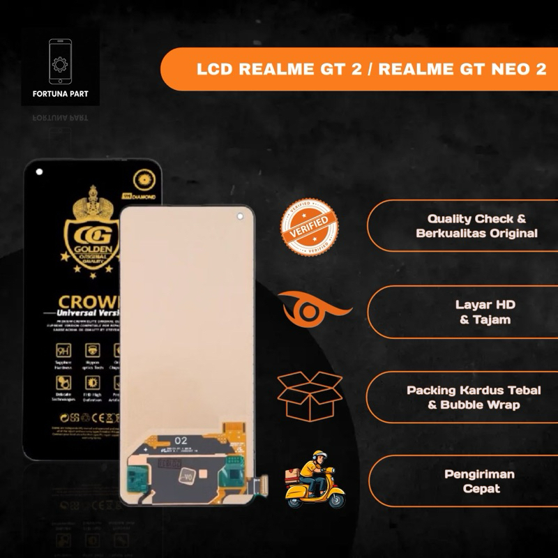 LCD REALME GT 2 / REALME GT NEO 2 FULLSET COMPLETE