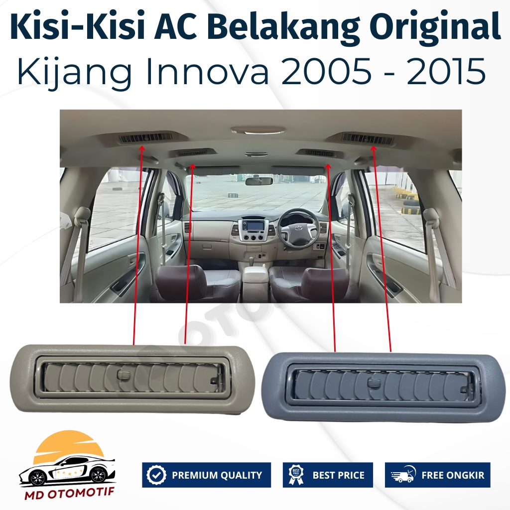 Kisi Kisi AC Tengah Plafon Innova  2005-2015 ORIGINAL Kisi Kisi AC Innova 2005-2015 Kualitas Terbaik