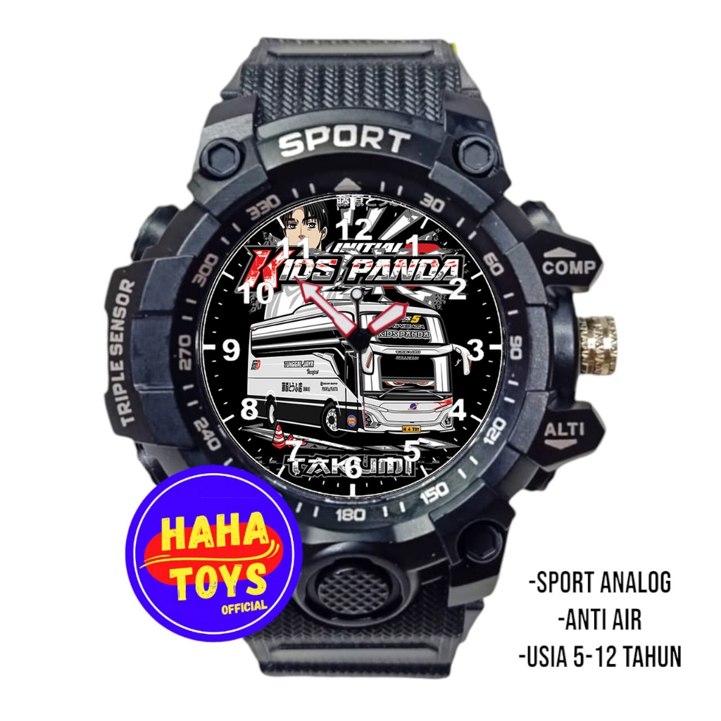 jam tangan anak bus kids panda jb 5 terbaru