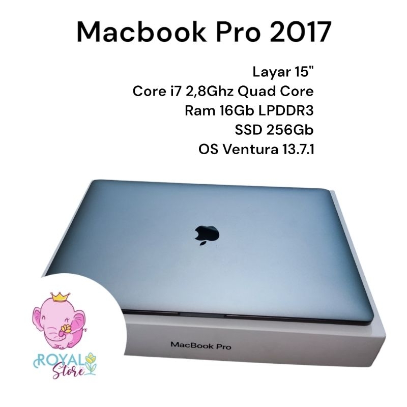 Macbook Pro 2017 15" Touch Bar Core i7