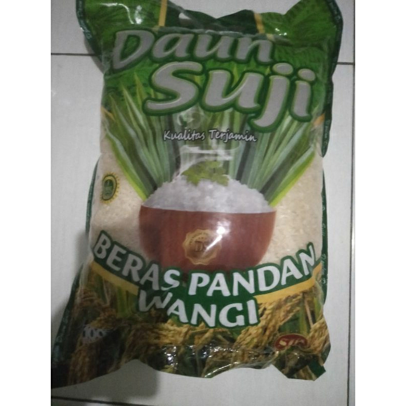 

beras daun Suji 5 kg