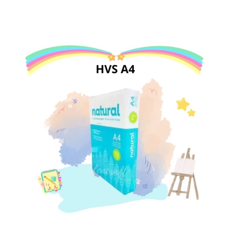 

Natural A4 HVS 70gsm