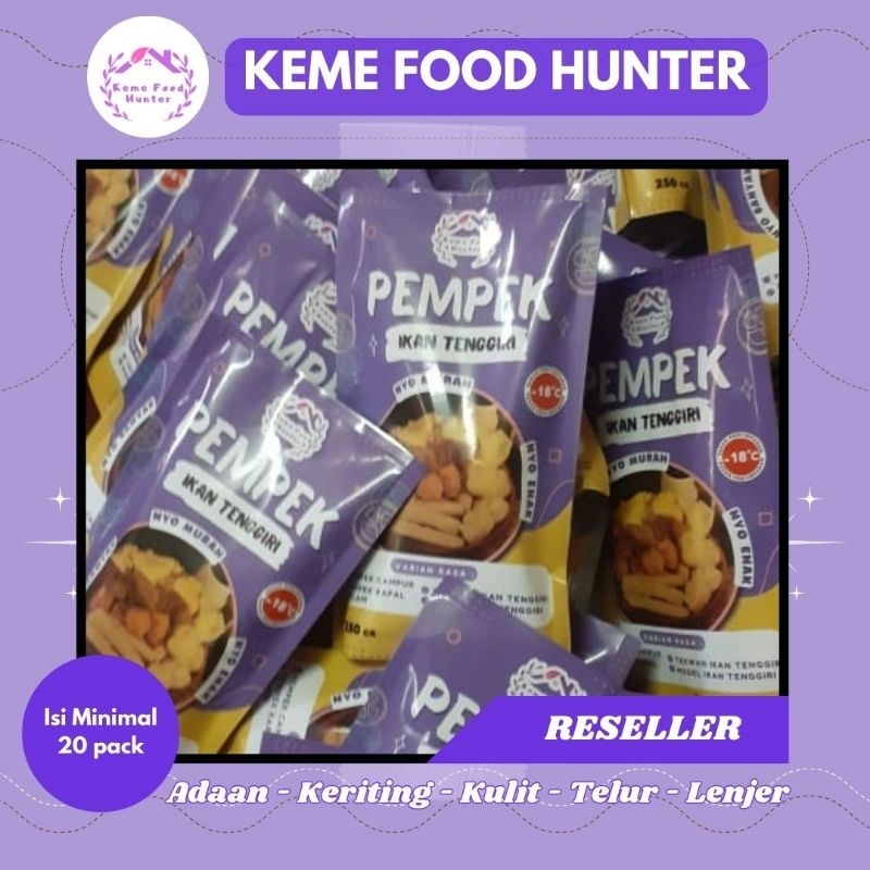 

KEME FOOD HUNTER Pempek Paket Reseller Pesanan kiki setiabudi