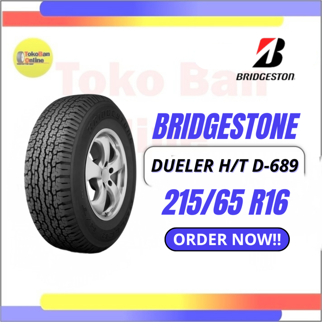 Ban BRIDGESTONE 215/65 R16 DUELER D689 HT H/T