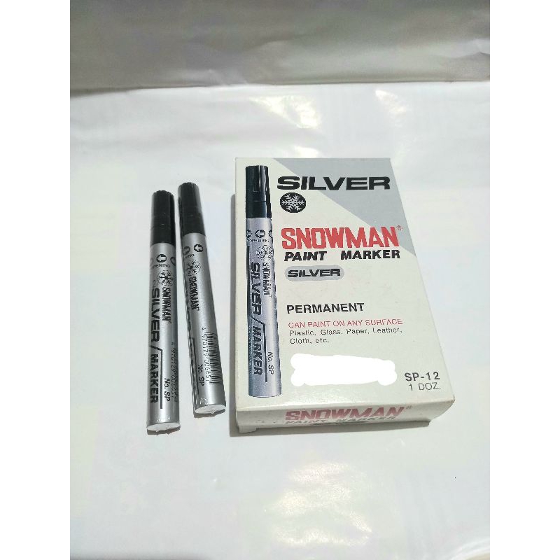 

SPIDOL SNOWMAN PAINT MAKER SILVER Permanent