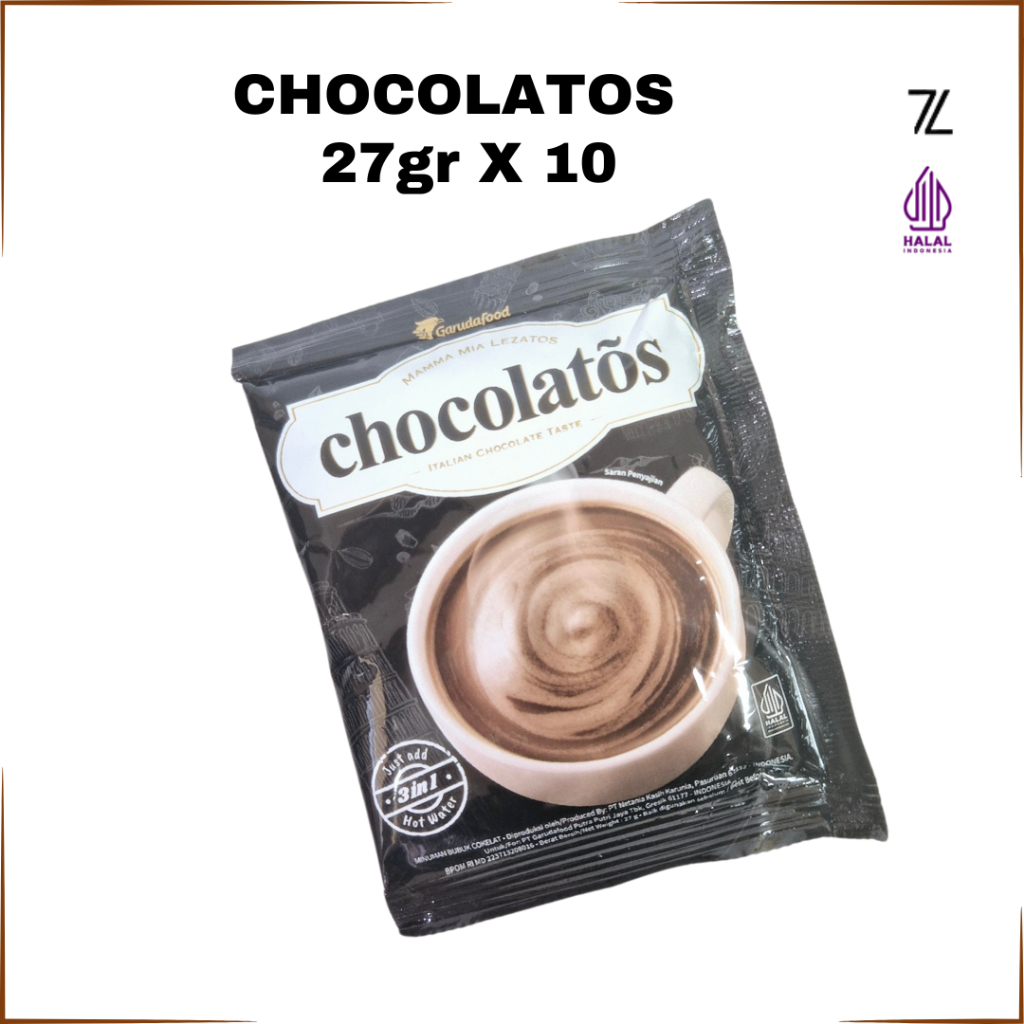 

Chocolatos Choco Drink Minuman Coklat Isi 27gr 10 Sachet