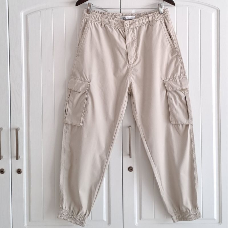 Celana Panjang Cargo ZARA MAN Ori Preloved