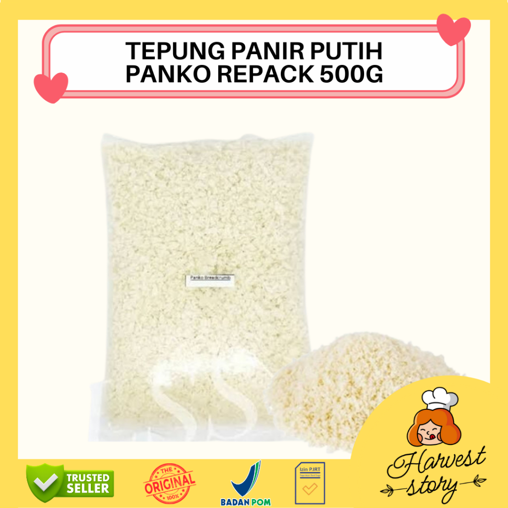 

TEPUNG PANIR PANKO PANKO REPACK PUTIH 500G