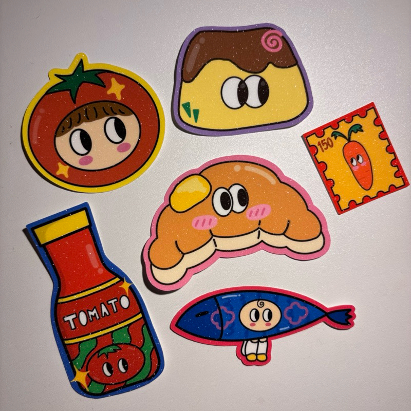 

Laqila Market Glitter Sticker Set | By Laqila Studio
