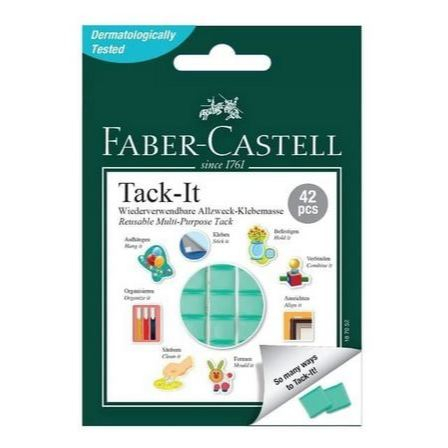 

Faber-Castell Adhesive Tack It 30gr Green 187052
