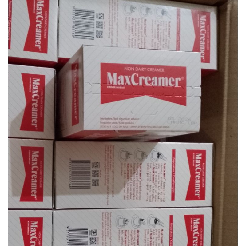 

Max Creamer Refill 500gr – MaxCreamer Non Dairy - Krimer Nabati exp 05-2026